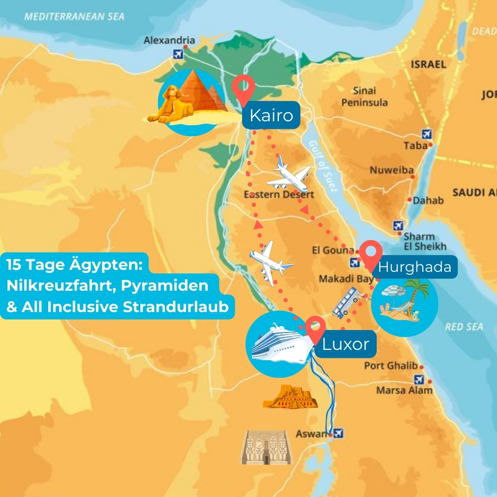 Nilkreuzfahrt Urlaubspiraten - Capital Holidays 